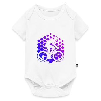 Vélo de route Vélo de route femme Vélo de route Vélo de route - Body à manches courtes Premium Bébé - blanc - Devant
