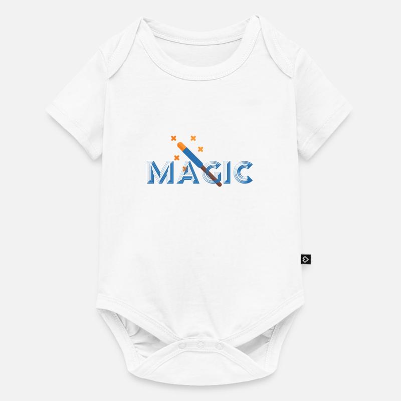 Magic - Baby Premium Kurzarmbody - Weiß