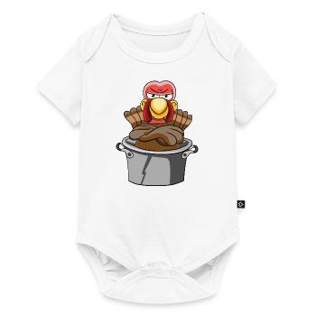 Turkey - Baby Premium short-sleeve bodysuit - white - Front