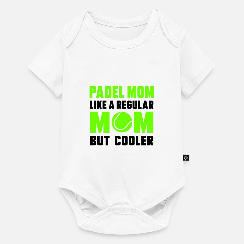 Padel Mom Cooler - Body à manches courtes Premium Bébé - blanc
