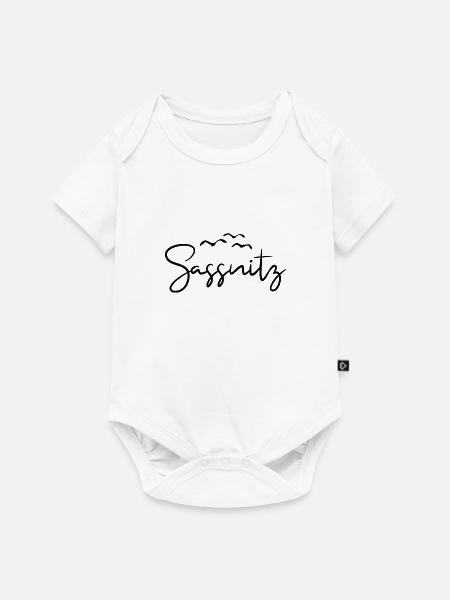 Sassnitz Möwen Rügen Hafenstadt Sassnitz - Baby Premium Kurzarmbody - Weiß