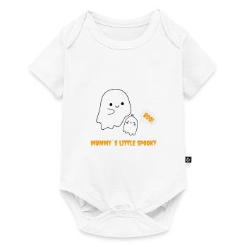 La petite maman Spooky - Body à manches courtes Premium Bébé - blanc - Devant