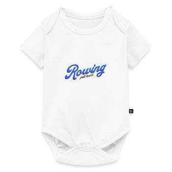 Aviron Pull Hard Rameur Rameur - Body à manches courtes Premium Bébé - blanc - Devant