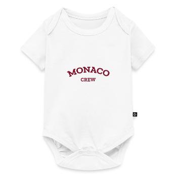 Monaco Crew - Monte Carlo - Mer Méditerranée - Body à manches courtes Premium Bébé - blanc - Devant