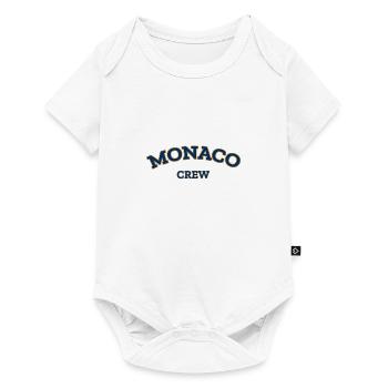 Monaco Crew - Monte Carlo - Mer Méditerranée - Body à manches courtes Premium Bébé - blanc - Devant