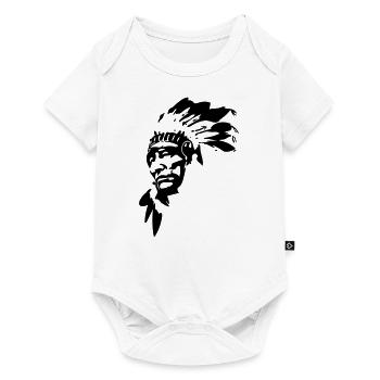 Indian - Baby Premium short-sleeve bodysuit - white - Front