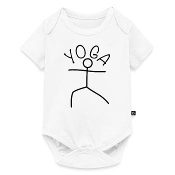 Yoga - Body à manches courtes Premium Bébé - blanc - Devant