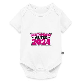Abitur 2024 Abireise Abifeier Abifahrt Abiturient - Baby Premium Kurzarmbody - Weiß - Vorne