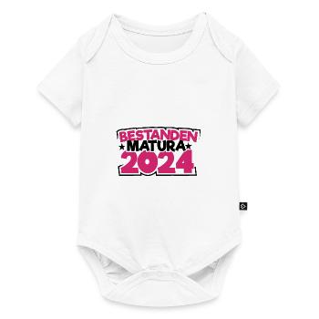 Matura 2024 Maturareise Maturafeier Maturant - Baby Premium Kurzarmbody - Weiß - Vorne