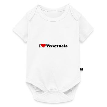 I Love Venezuela - Baby Premium short-sleeve bodysuit - white - Front
