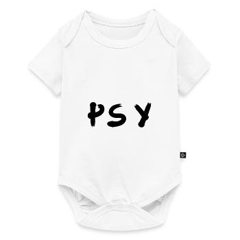 Psy - Baby Premium Kurzarmbody - Weiß - Vorne