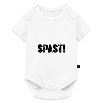 Spasti - Baby Premium Kurzarmbody - Weiß - Vorne
