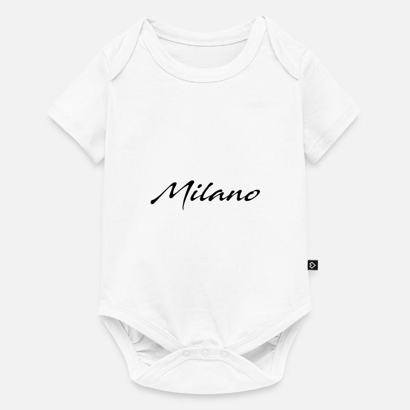 Milano - Body à manches courtes Premium Bébé - blanc