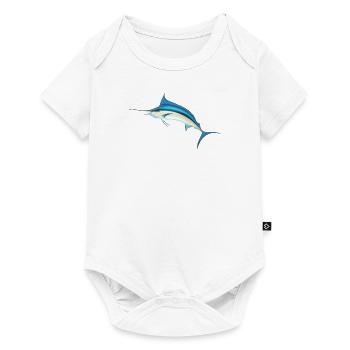 The Salty Fins - Blue Marlin - Body à manches courtes Premium Bébé - blanc - Devant