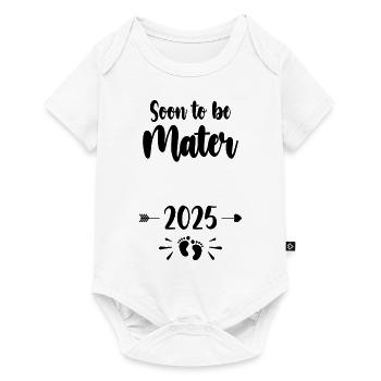 Mater Soon To Be Mom 2025 Mother Pregnant Kids Mot - Baby Premium short-sleeve bodysuit - white - Front