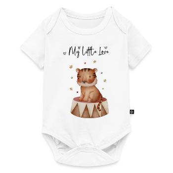 Le cirque du tigre - Body à manches courtes Premium Bébé - blanc - Devant