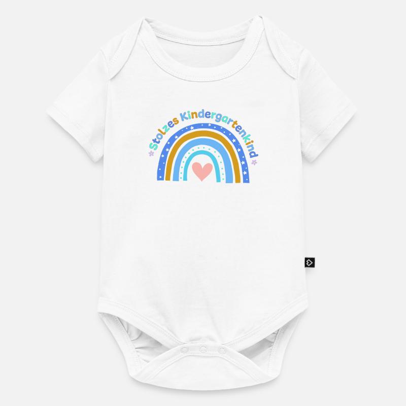 École maternelle - Body à manches courtes Premium Bébé - blanc