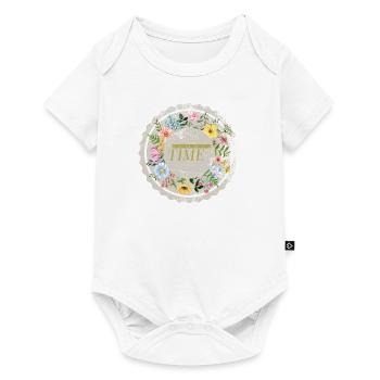 Summer Time: Die schönste Zeit des Jahres! - Baby Premium Kurzarmbody - Weiß - Vorne