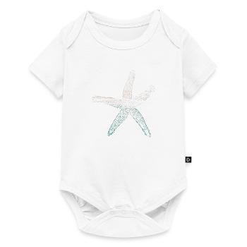 étoile de mer - Body à manches courtes Premium Bébé - blanc - Devant