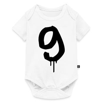 Graffiti : 9 - Body à manches courtes Premium Bébé - blanc - Devant