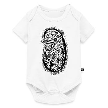 PLANKTON_05 (Series: Under the Microscope) - Baby Premium short-sleeve bodysuit - white - Front