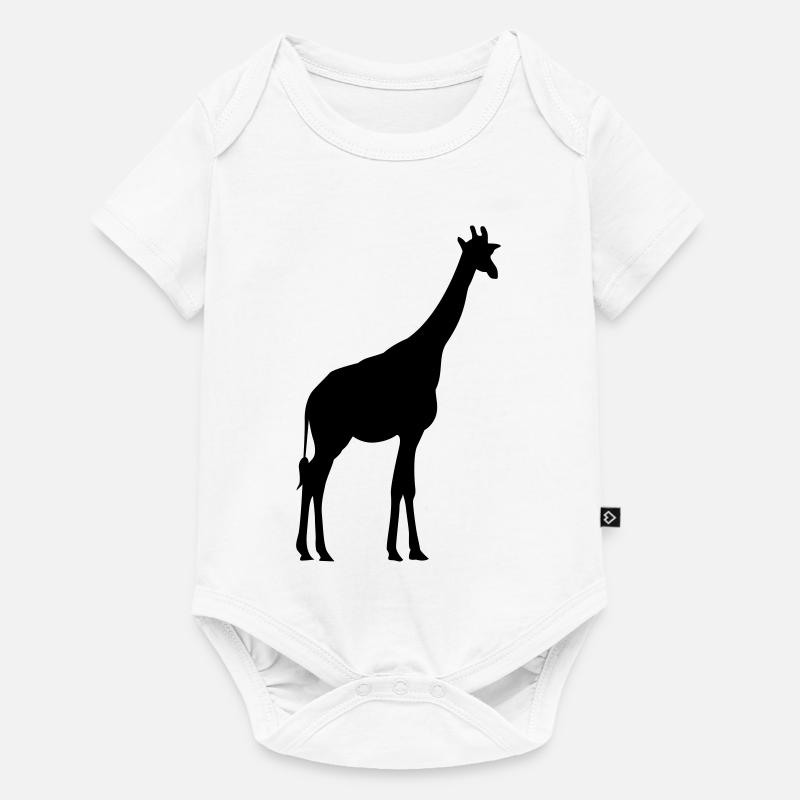 giraffe - Baby Premium short-sleeve bodysuit - white