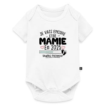 Je Vais Encore être Mamie En 2025 - Body à manches courtes Premium Bébé - blanc - Devant