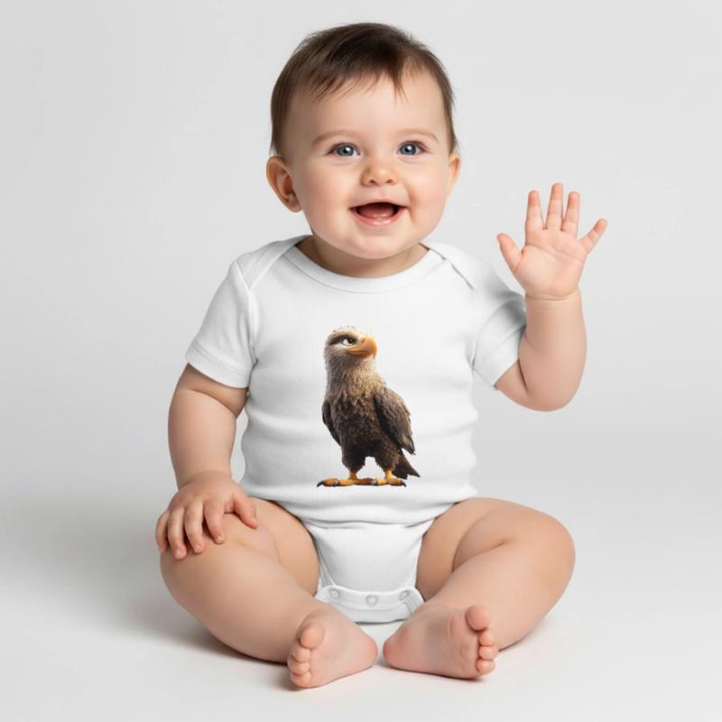 Eagle Bald Eagle Golden Eagle White-tailed Eagle Baby Premium short-sleeve bodysuit