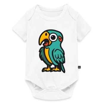 Papagai Halloween Zombie - Baby Premium short-sleeve bodysuit - white - Front