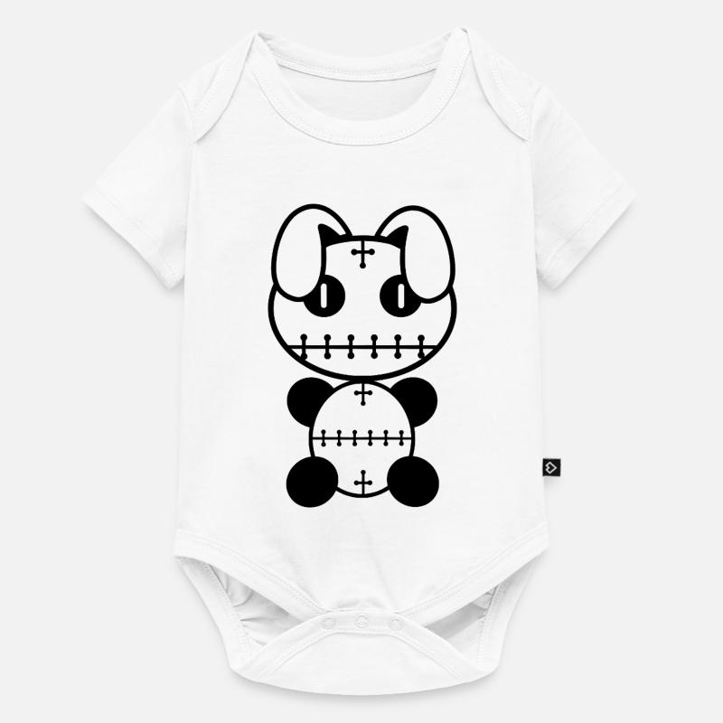 Plush : Muty - Body à manches courtes Premium Bébé - blanc