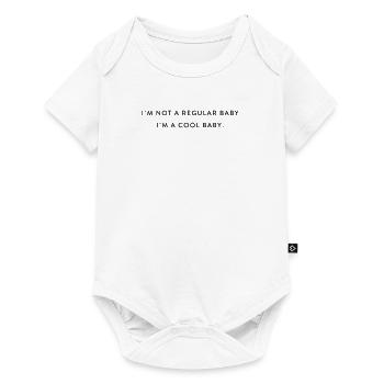 I´M A COOL BABY - Baby Premium Kurzarmbody - Weiß - Vorne