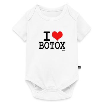 i love botox by wam - Body à manches courtes Premium Bébé - blanc - Devant