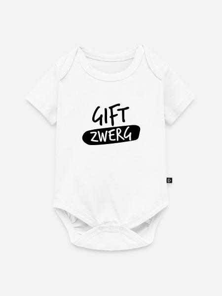 poison dwarf - Baby Premium short-sleeve bodysuit - white