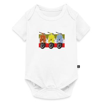 Scooter - Baby Premium short-sleeve bodysuit - white - Front
