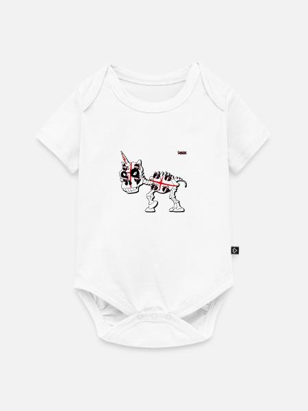 Der erste Sarde - Baby Premium Kurzarmbody - Weiß