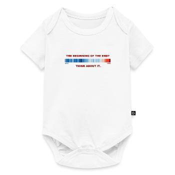 Le réchauffement de la fin ? - Body à manches courtes Premium Bébé - blanc - Devant