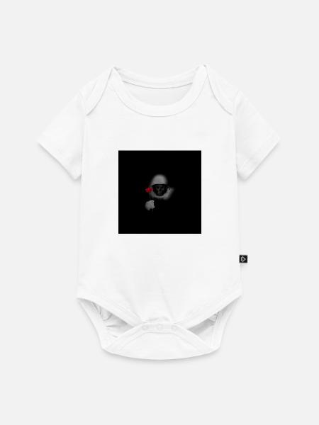 Dead Head In Space - Baby Premium Kurzarmbody - Weiß