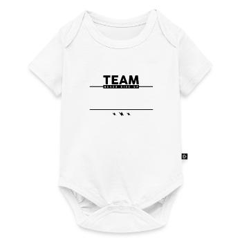 Team personnalisable Equipe - Body à manches courtes Premium Bébé - blanc - Devant