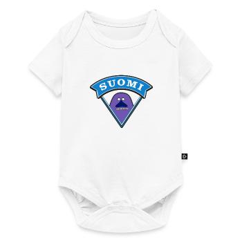 "Suomi" - Baby Premium short-sleeve bodysuit - white - Front