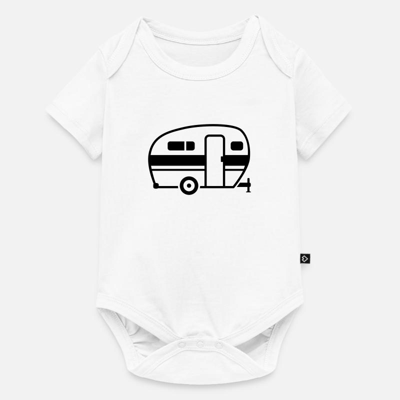 Caravan - Baby Premium short-sleeve bodysuit - white