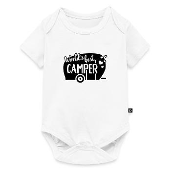 Caravane - Body à manches courtes Premium Bébé - blanc - Devant