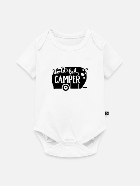 Caravan - Baby Premium short-sleeve bodysuit - white