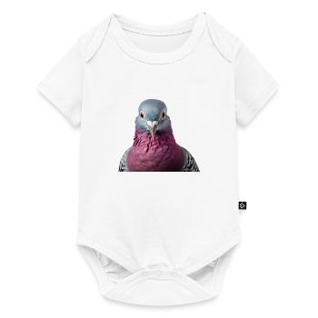 Dove - Baby Premium short-sleeve bodysuit - white - Front