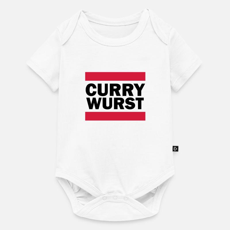 Currywurst - Baby Premium short-sleeve bodysuit - white