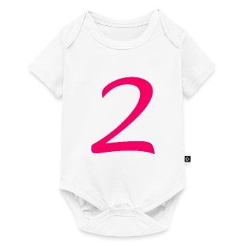 2 - Baby Premium short-sleeve bodysuit - white - Front