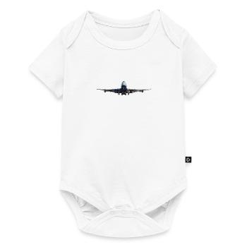 plane - Baby Premium short-sleeve bodysuit - white - Front