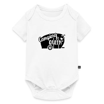 Caravane - Body à manches courtes Premium Bébé - blanc - Devant