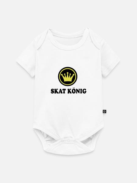 Skat - Baby Premium Kurzarmbody - Weiß