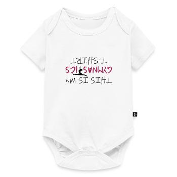 Gymnastics - Baby Premium short-sleeve bodysuit - white - Front