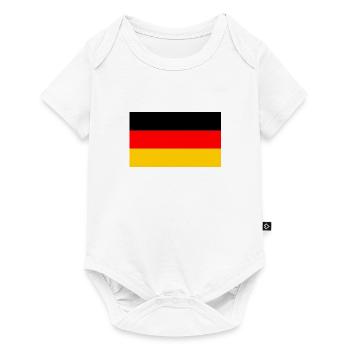 German Flag - German Flag - Baby Premium short-sleeve bodysuit - white - Front
